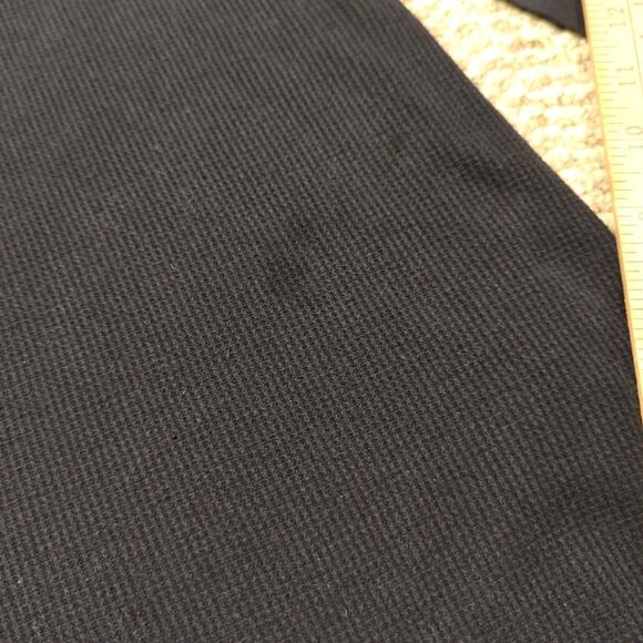 Old Navy Shirt Top Waffle Thermal Medium Black Long Sleeve Crewneck Stretch - Picture 5 of 9